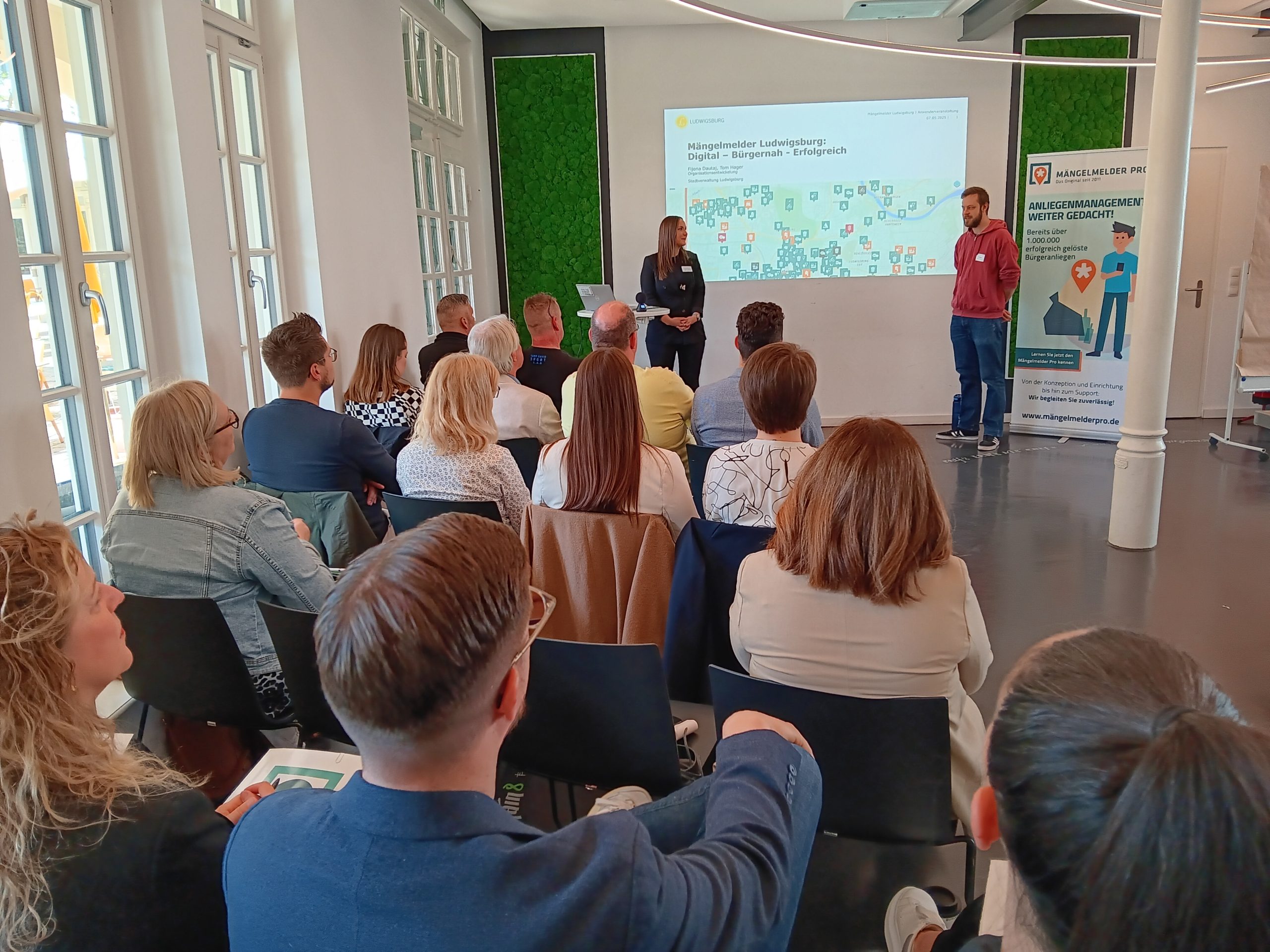 Vortrag_LuBu02 Markt8 in Ludwigsburg. Dort findet der Info- & Anwendertag 2025 statt